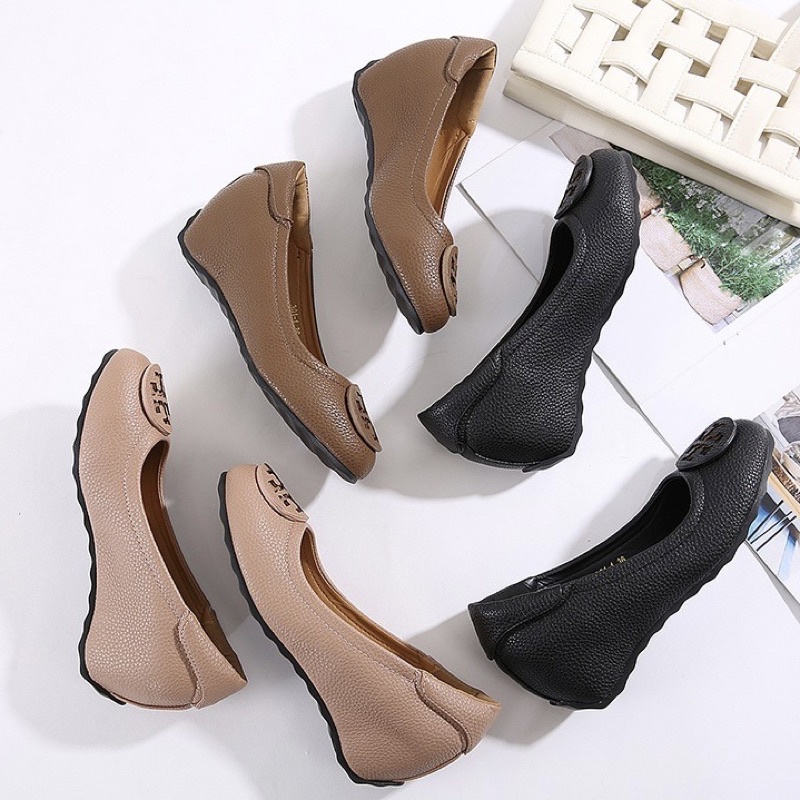 Berkualitas Wedges Shoes By Tory Burch Import Sepatu Wanita Hak Tinggi Sepatu Kantor