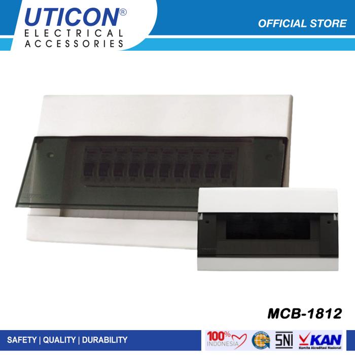 UTICON MCB Box MCB 12 Group MCB-1812 Inbow