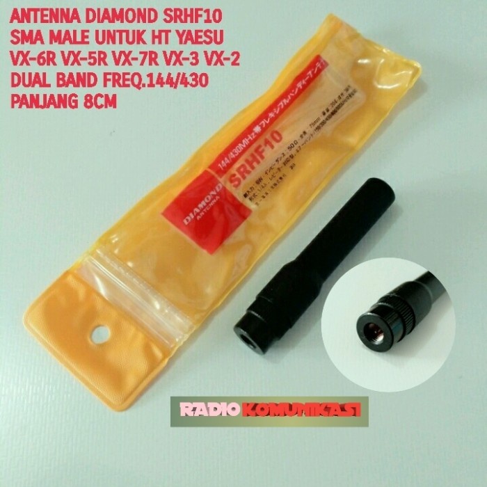 JTTOP" ANTENNA HT YAESU SRHF10 DUAL BAND