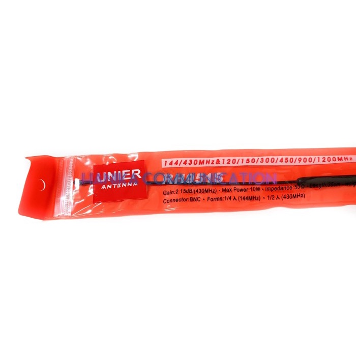 JTTOP" UNIER RH-951S BNC M ANTENA HT DUAL BAND ICOM ALINCO RH951S RH951 MALE