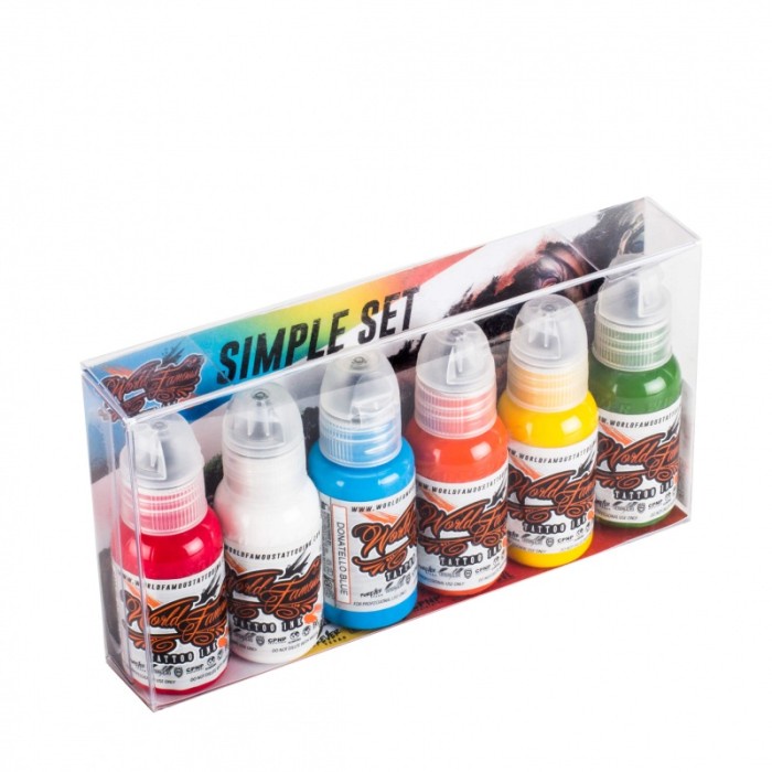 ..... Tinta Tattoo World Famous Simple Set Original Made In Usa