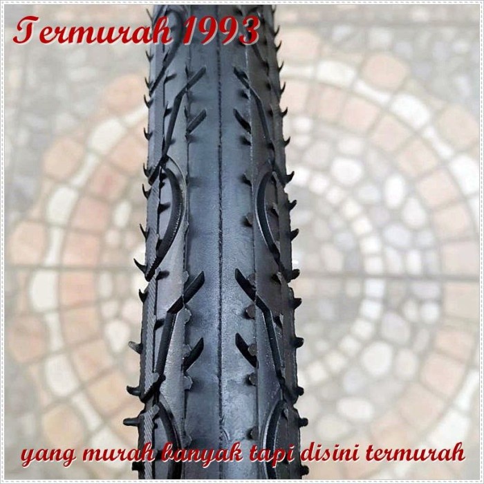 BAN LUAR KENDA 26 x 1.50 193 LIST PUTIH Sparepart Sepeda Termurah *