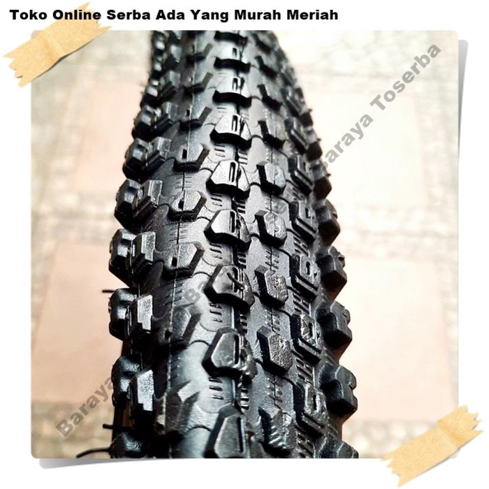 BAN LUAR GENIO 26 x 1.95 HITAM Sepeda Sparepart Termurah *