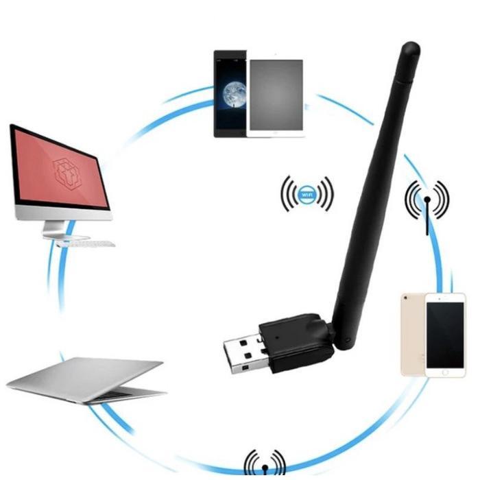 JTTOP" WIFI DONGLE USB SET TOP BOX DVB T2 STB NOISE ANTENA LUBY INTERNET