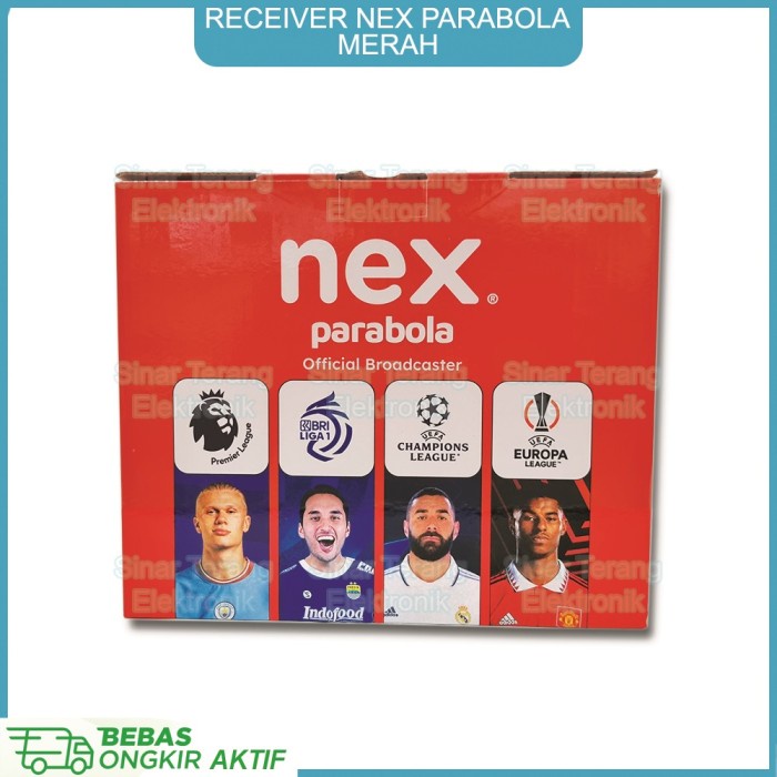 JTTOP" RECEIVER NEX PARABOLA DANGDUT MERAH