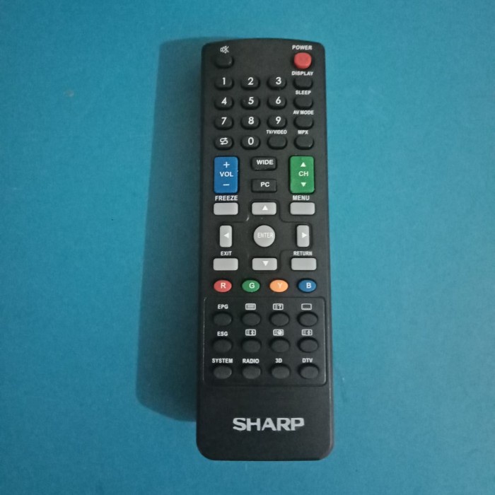 JTTOP" REMOTE/REMOT TV LCD LED SHARP AQUOS 32 INCH MULTI UNIVERSAL