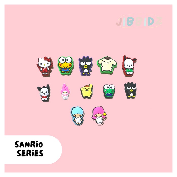 JIBBITZ CROCS - SANRIO / PIN HIASAN SANDAL CROCS / AKSESORIS CROCS