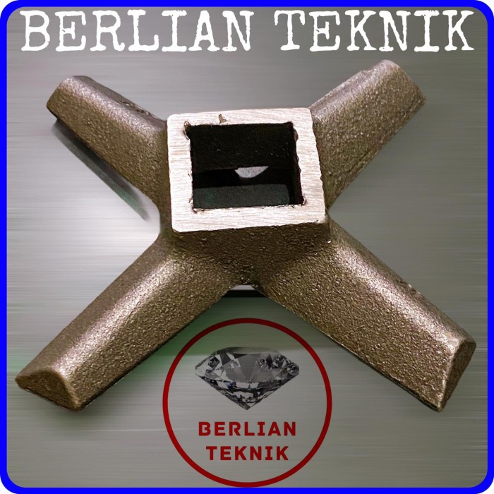 TERLARIS Pisau Gilingan Daging No 62
