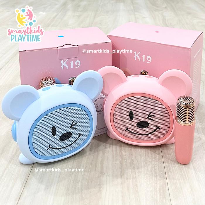 Children Wireless Cute Microphone Bear Microphone Speaker Anak