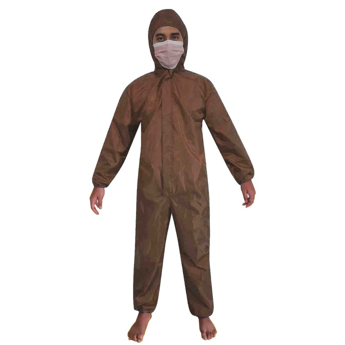Ready Hazmat suit reusable bahan Parasut WP Custom warna
