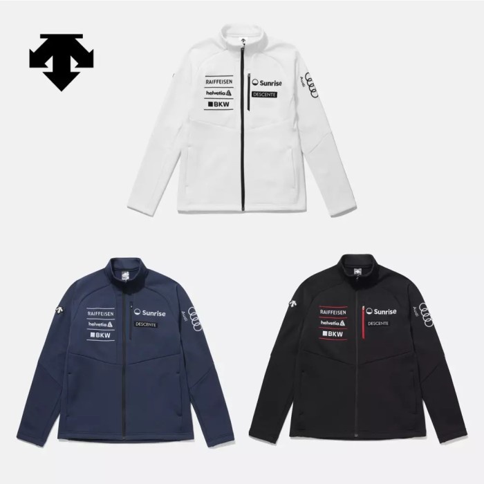 Descente Swiss Ski Stretch Training Jacket Original Produk Unggulan