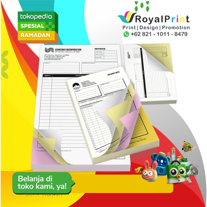 

HOT SALE! Cetak Nota Custom Desain