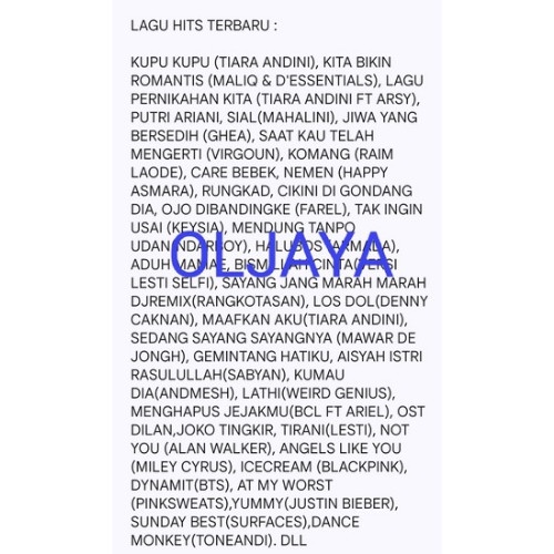 Flashdisk Sandisk 64Gb Isi Lagu Karaoke Mobil/Bis/Bus