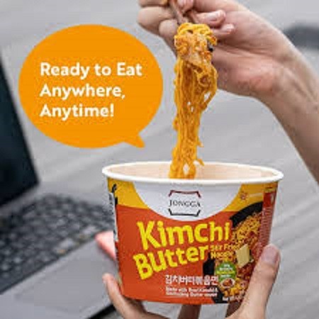 

Promo Terbatas Jongga Kimchi Butter Stir Fried Noodle Big Bowl 138Gr Aman