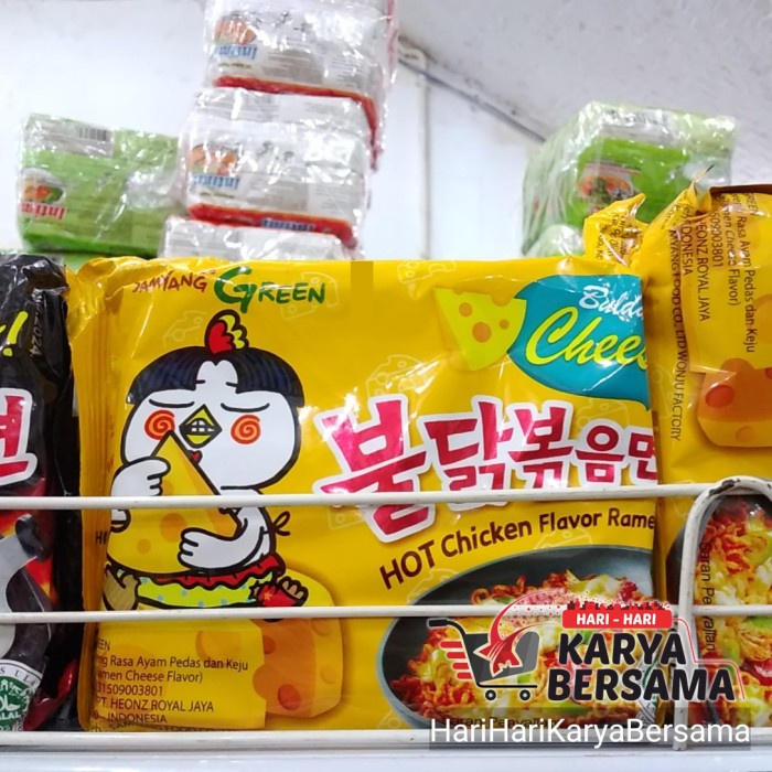 

Sale Terbatas Samyang Green Buldak Cheese Hot Chicken Flavor Ramen 140Gr Aman