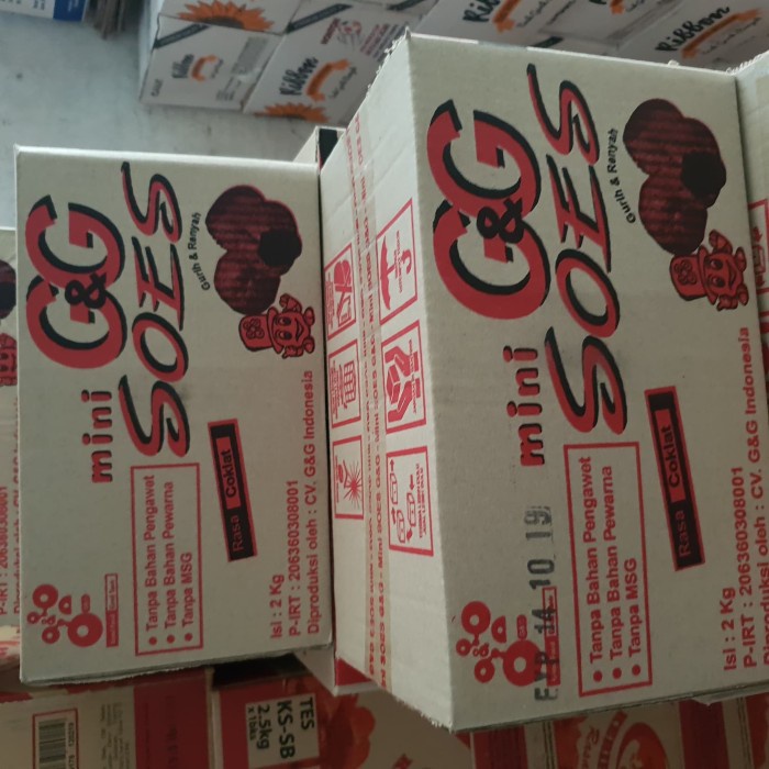 

BARANG TERLARIS Soes Coklat GG 2kg