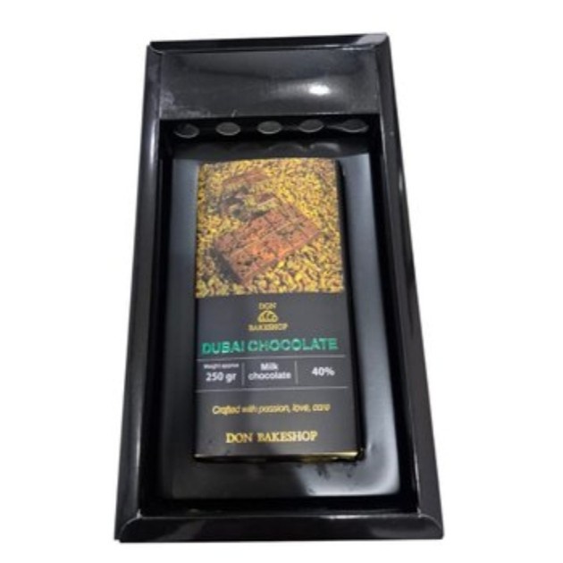

BARANG TERLARIS Don Bakeshop Dubai Chocolate Pistachio Coklat