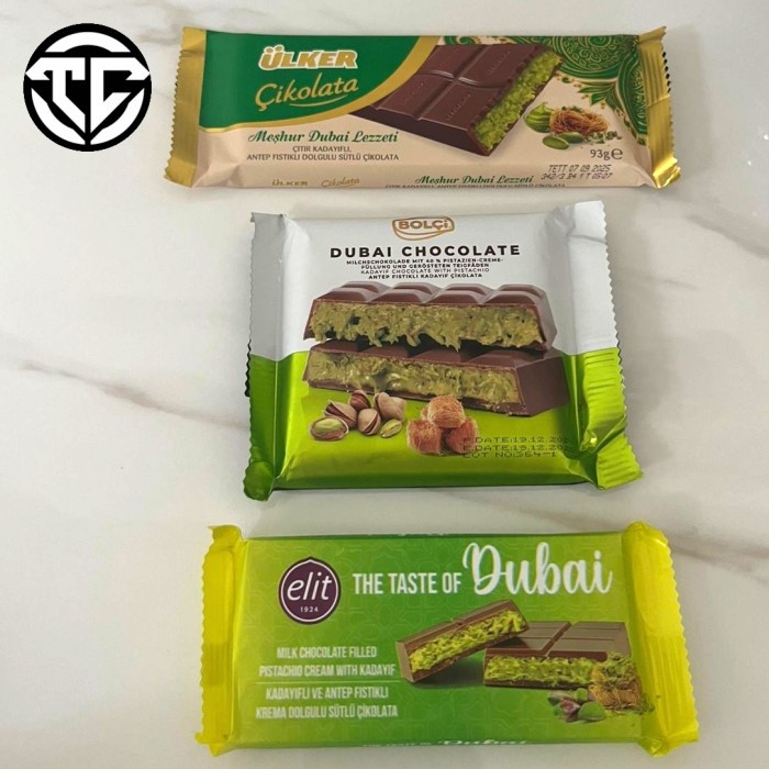 

BARANG TERLARIS COKLAT DUBAI CHOCOLATE TASTE OF DUBAI ELIT BOLCI IMPORT ORIGINAL TURKI