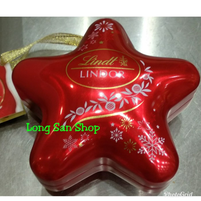 

BARANG TERLARIS PROMO!! Lindt Lindor Star (Christmas Edition) Natal -Coklat Impor