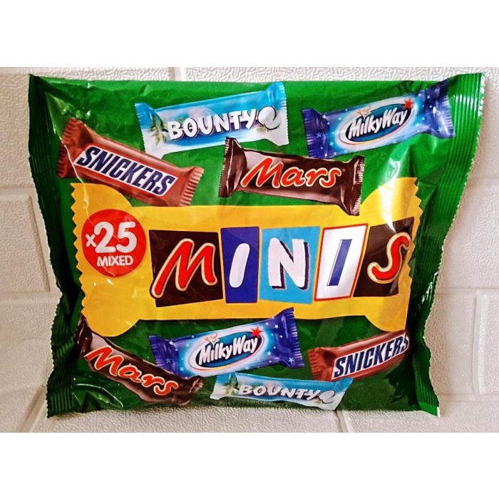 

BARANG TERLARIS Mixed Minis Coklat isi 25