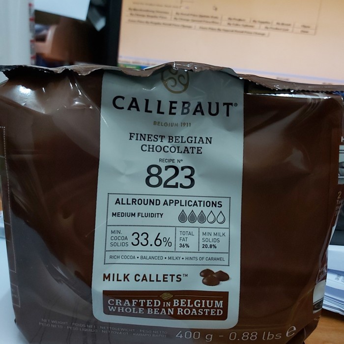 

BARANG TERLARIS Callebaut milk callet coklat 823 - callebaut calebaut coklat belgian