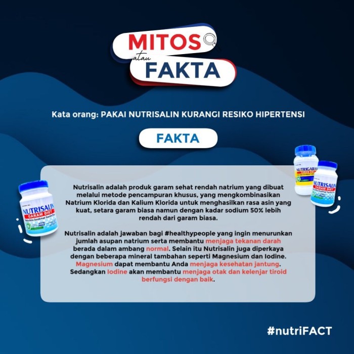 

BARANG TERLARIS Bundle 3pcs Nutrisalin 400gr GRATIS hadiah