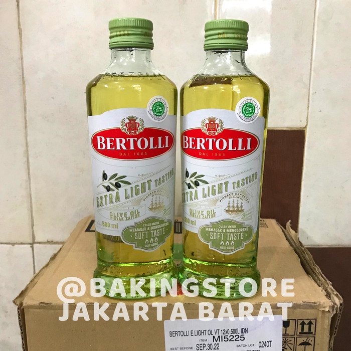 

BARANG TERLARIS Bertolli Extra Light Olive Oil Minyak Zaitun 500 ml