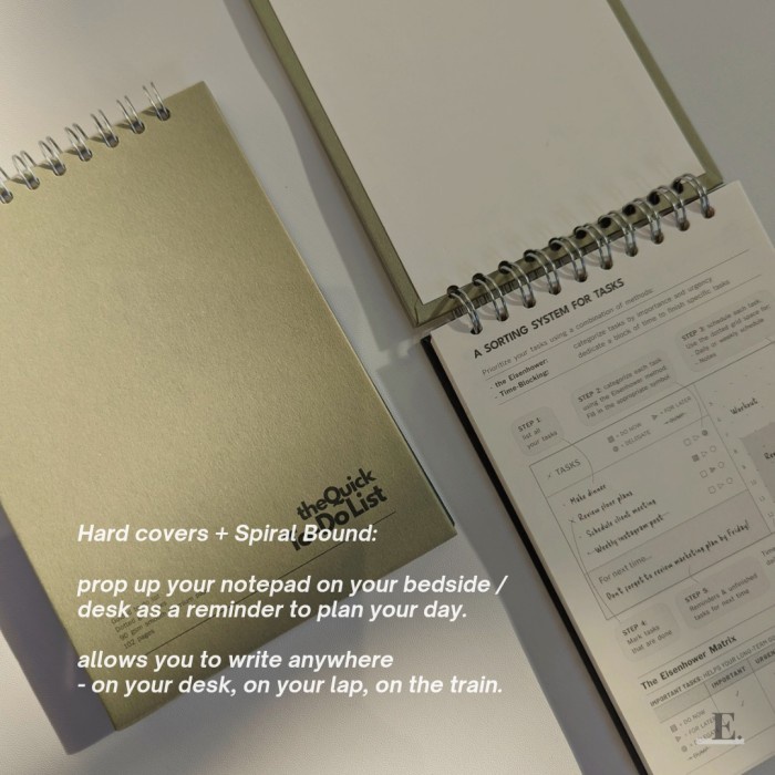 

BARANG TERLARIS To Do List Notepad The Quick To-Do List by Envision Planner