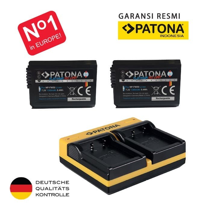 Smallrig Kamera - Battery Patona For Sony Np-Fw50 A5100 A6000 A6300 A6400 A6500 A7 A7Ii