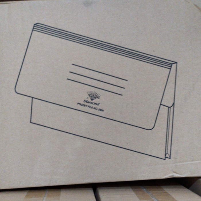 

BARANG TERLARIS map diamond 5004 pocket file.