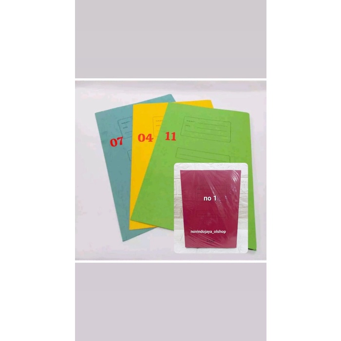 

BARANG TERLARIS Stopmap/ Map Kertas Gand