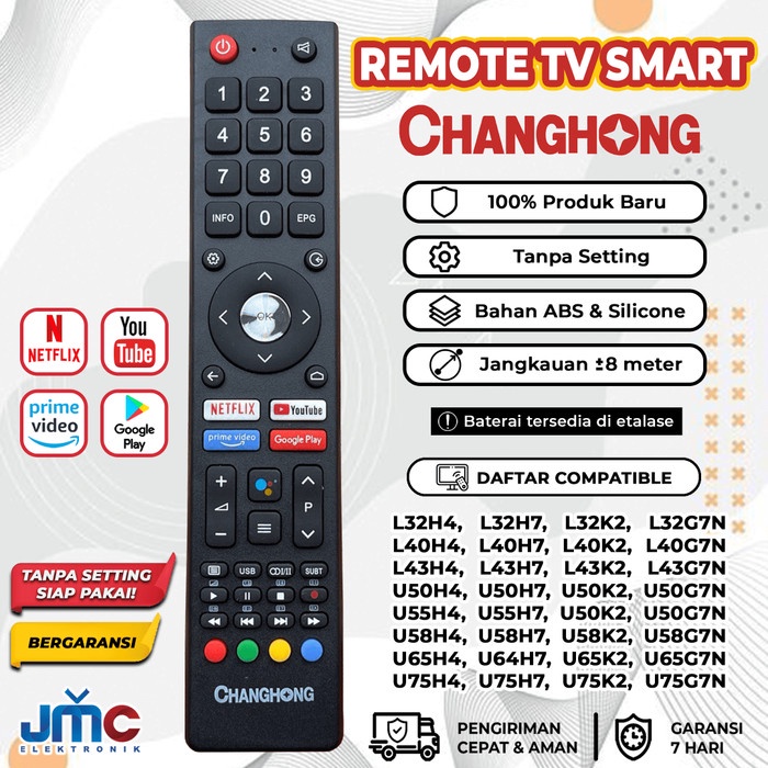 Remote Remot TV Smart L32G7N L40G7N L43G7N L50G7N