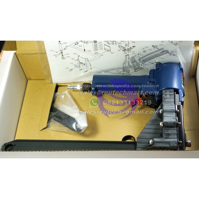 Stapler Strongman Alat Staples Angin Strongman 3515 3518 Gun Strongman Angin