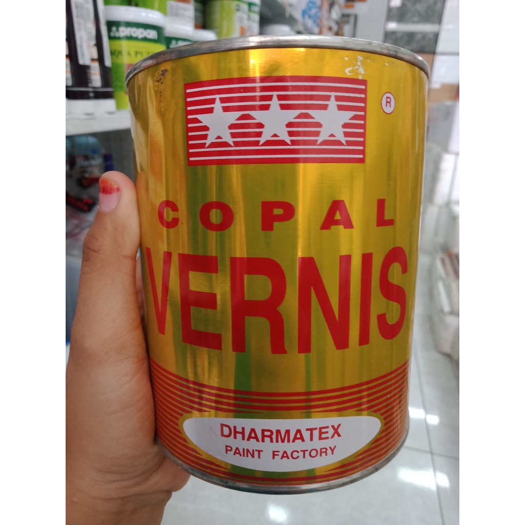 Pernis Kayu Vernis Kayu Mengkilat Copal Vernis Kayu dan Besi Cap Bintang Dharmatex
