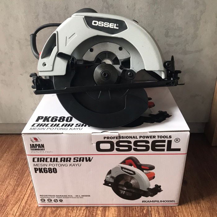 TOP GRATIS MATA MESIN GERGAJI KAYU PK680 MESIN CIRCULAR SAW PK680 OSSEL -