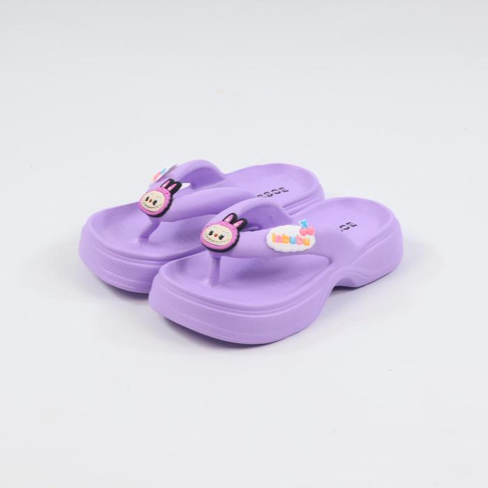 SANDAL ANAK LABUBU 705T PEREMPUAN BAHAN KARET EVA RUBBER PREMIUM ANTI SLIP ANTI LICIN