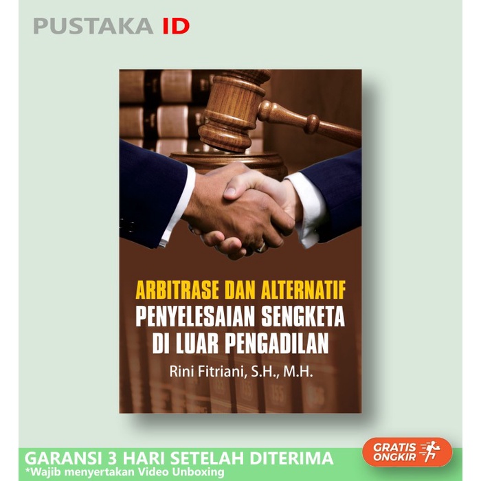 

SALE !!! BUKU ARBITRASE DAN ALTERNATIF PENYELESAIAN SENGKETA DI LUAR PENGADILAN READYY