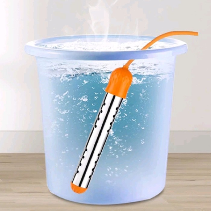 New water heater listrik portabel pemanas air celup bak mandi ember elemen penghangat air mandi