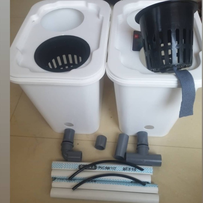 New Dutch Bucket / Dutch Bucket set / Ember Dutch bucket Set Lengkap Berkualitas