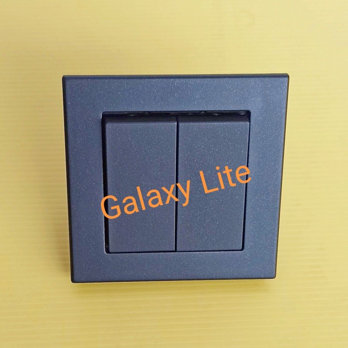 Saklar Broco plano Hitam