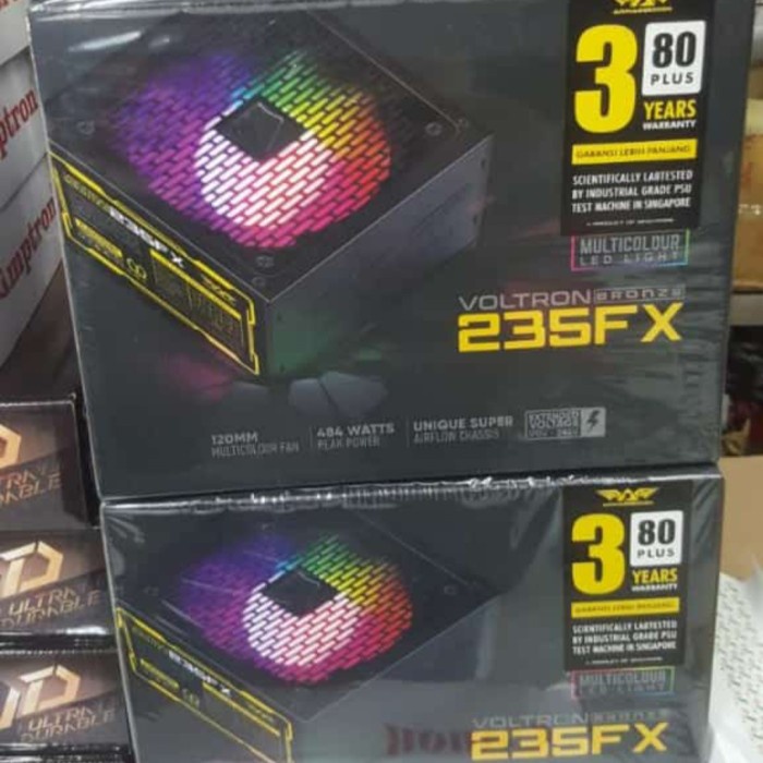 Ready POWER SUPPLY / PSU ARMAGEDDON VOLTRON BRONZE 235FX 470 WATT RGB 80+