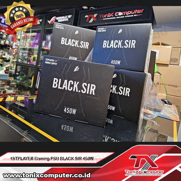 Ready 1STPLAYER Gaming PSU BLACK SIR 450W