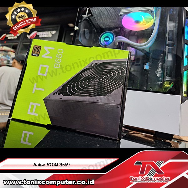 Ready Antec ATOM B650 - 650W 80+ Bronze Certified PSU