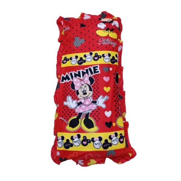 New- Sarung Bantal Cinta Jumbo Motif Karakter Mickey mose Merah