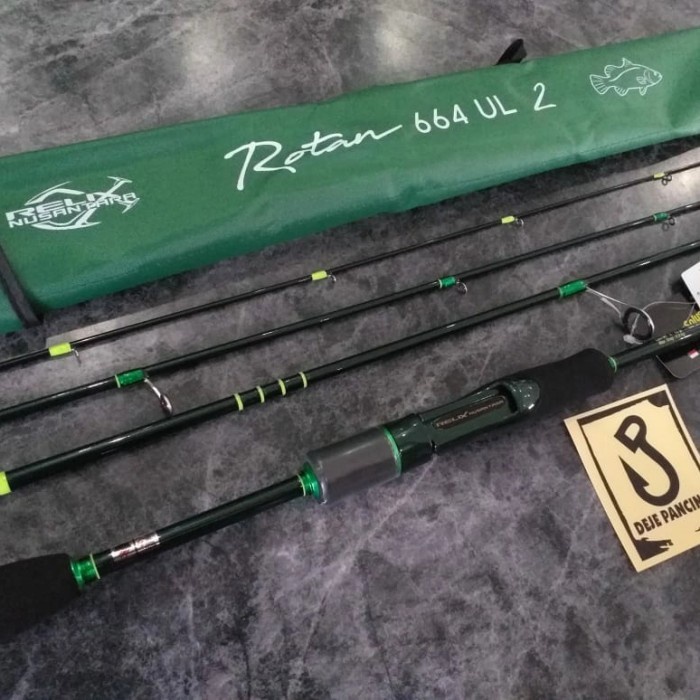 PREMIUM Joran Travel Rod Spinning BC Relix Nusantara Rotan 664 743