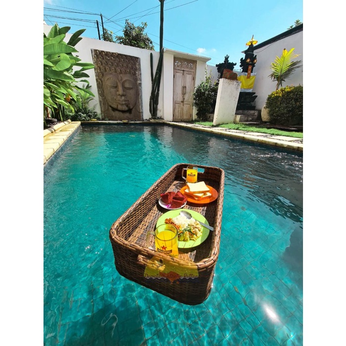 PREMIUM Floating Food Tray for Pool (Floating Breakfast) / Nampan Apung untuk