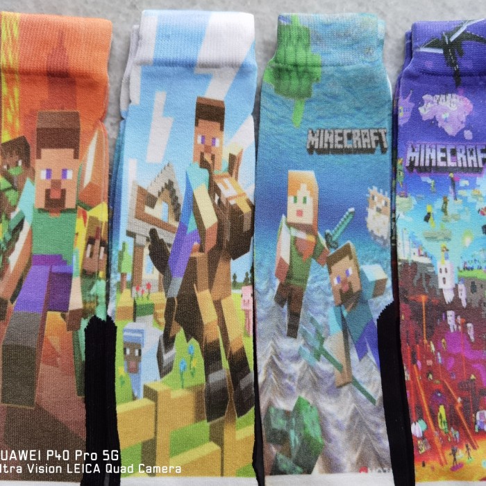 PREMIUM Kaos Kaki Minecraft