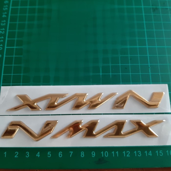 PREMIUM Emblem Nmax Ori gold 1set