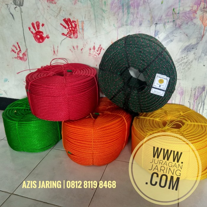 PREMIUM TALI TAMBANG PLASTIK 8 MM (1 ROLL)