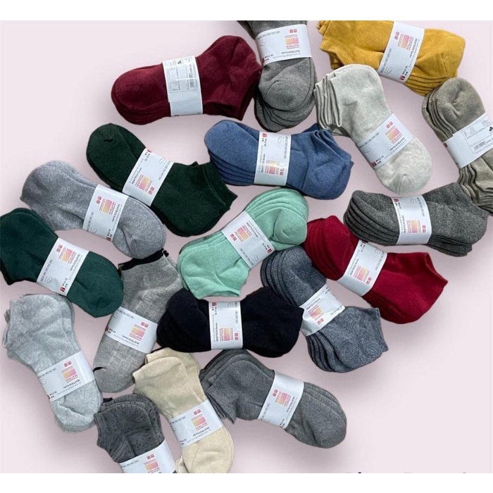 PREMIUM KAOS KAKI JAPAN TECHNOLOGY HEATTECH SOCK UNQL POLOS